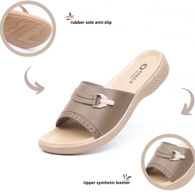 Sandal Slop Wanita | Sandal Wanita Kasual | Sandal Cewek | Sandal ibu-ibu |