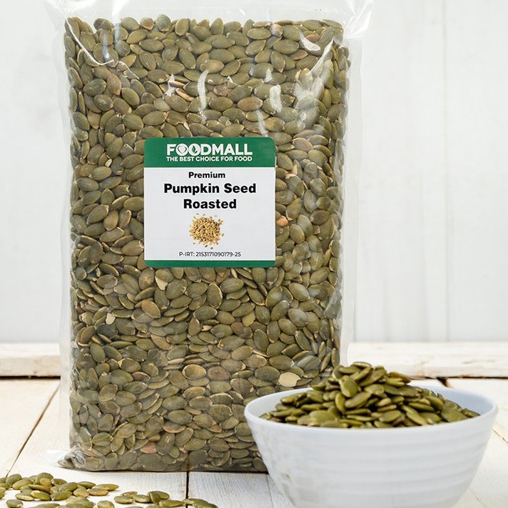

Kirim Sekarang Pumpkin Seeds ROASTED 1 kg Biji Labu Panggang 1 gram
