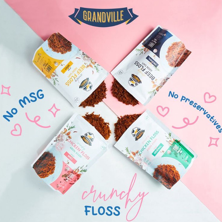 

Paling Popular Grandville Abon Crunchy Single Pack Original 1gr