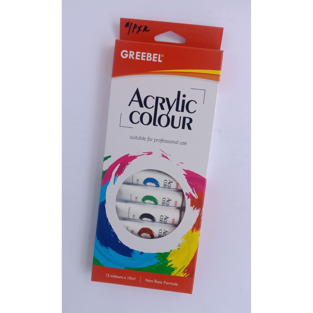 

Cat Acrylic Greebel 12 warna 1 ml KODE U9N8