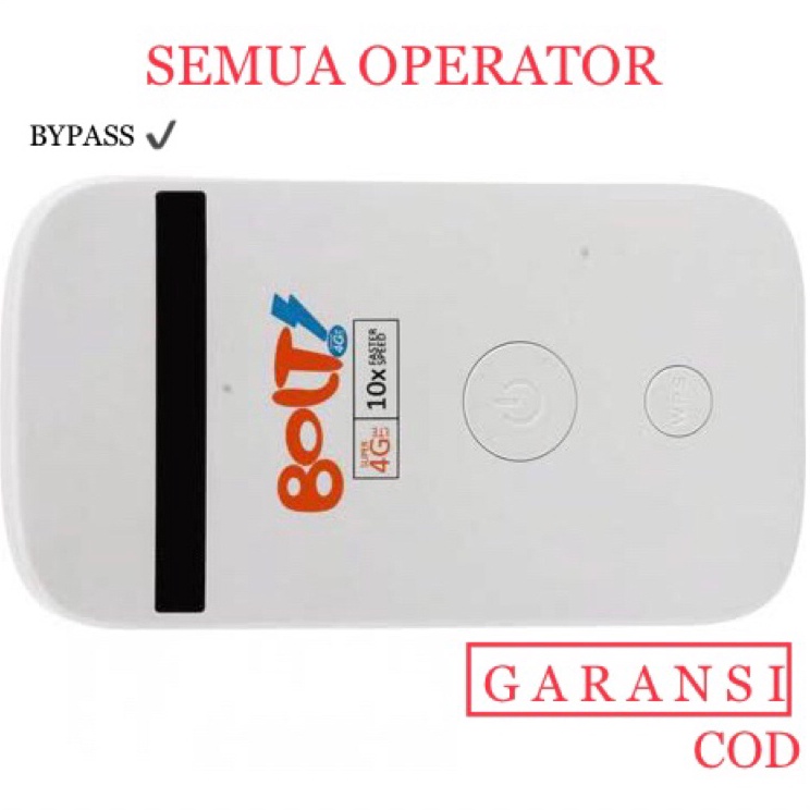 Murah Modem Wifi 4G ALL OPERATOR Mifi Bolt ZTE MF9 UNLOCK