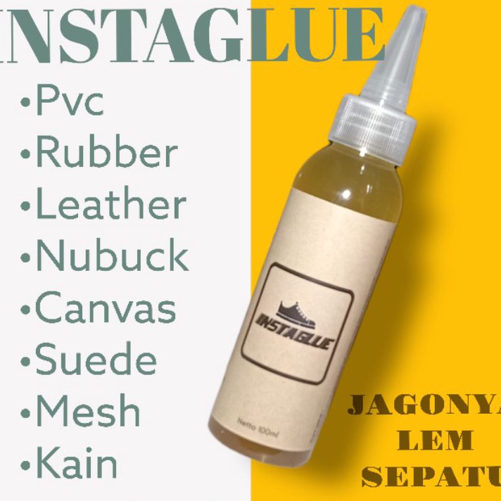 New Stock LEM SEPATU BOLA ORIGINAL SUPER KUAT 1ml LEM instaglue MIDSOLEOUTSOLEUPPERSOLESUEDEEtc