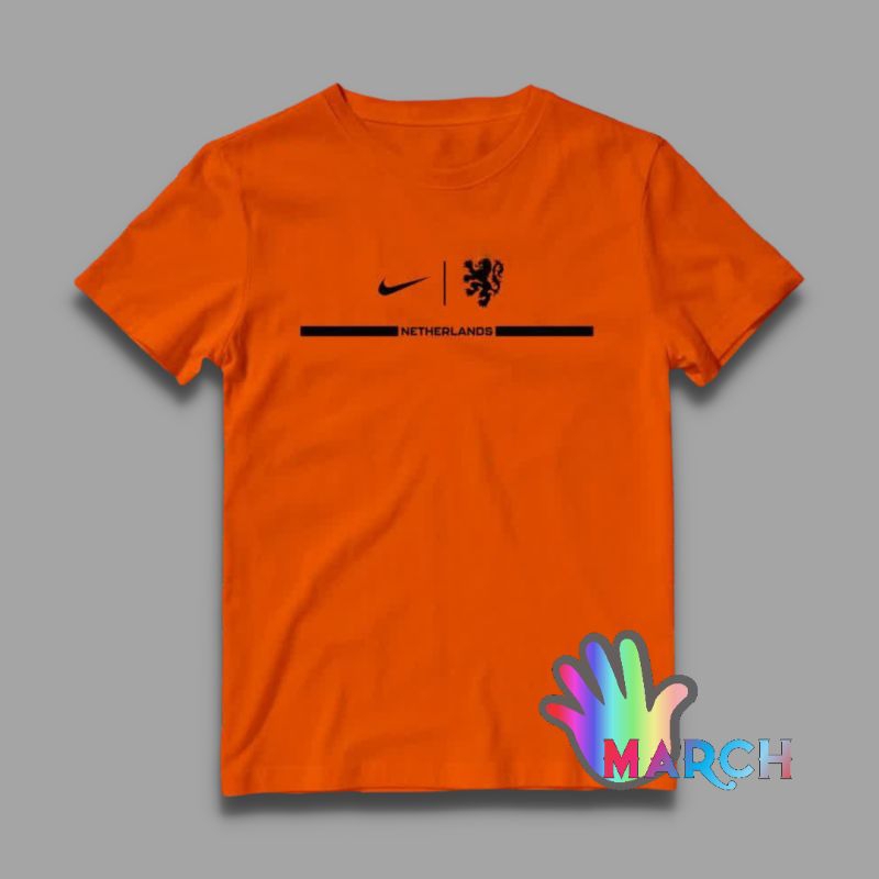 KAOS WORLD CUP BELANDA / KAOS BELANDA / KAOS BOLA BELANDA / KAOS BAJU TSHIRT SPORTY KASUAL/ TSHIRT N