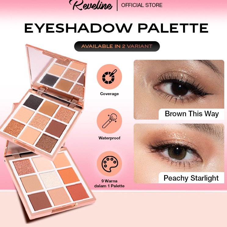 REVELINE Eyeshadow Palette  Make Up Pallete Eyeshadow