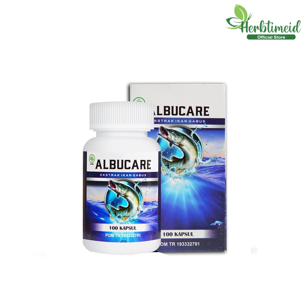 Herbtimeid Herbal - ALBUCARE Kapsul Ekstrak Ikan Gabus Dan Albumin Asli
