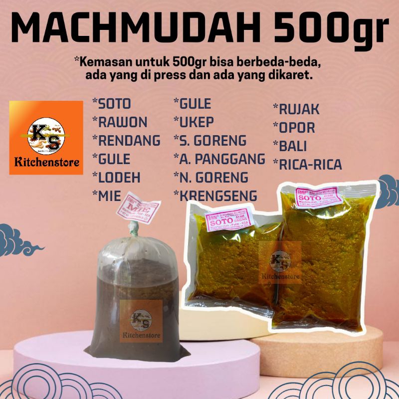 

Bumbu Masak Machmudah BMM berat 500g