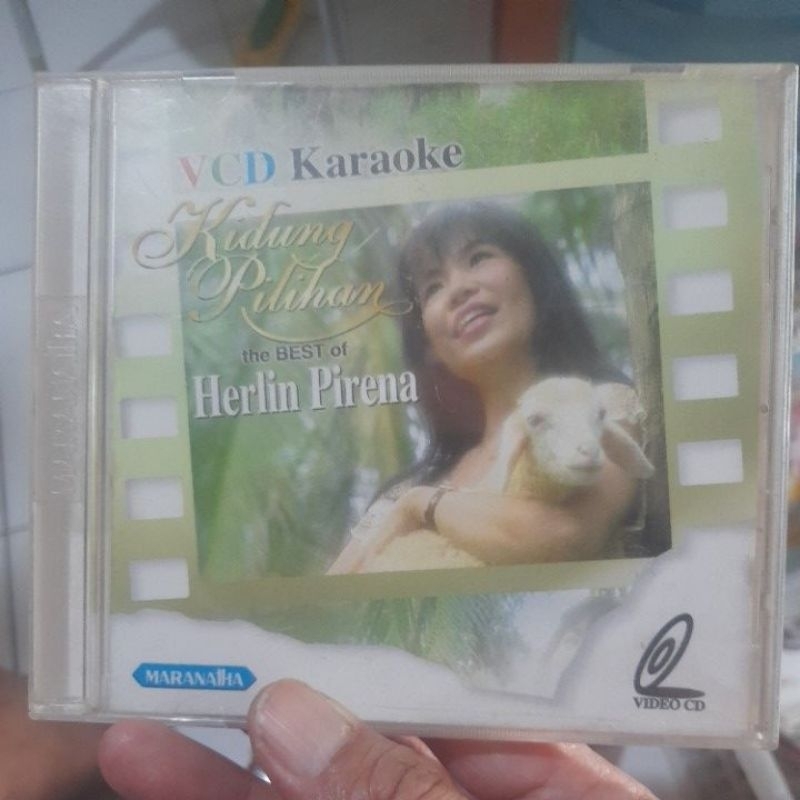 vcd karaoke  original rohani kidung pilihan the best of herlin pirena (CD154)