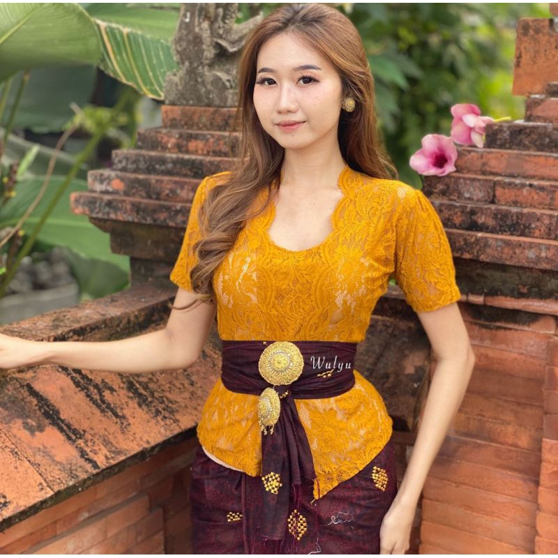 KEBAYA SOFIA STRAIT TANGAN PENDEK / KEBAYA KADI / KEBAYA BALI / KEBAYA MODERN / KEBAYA MURAH