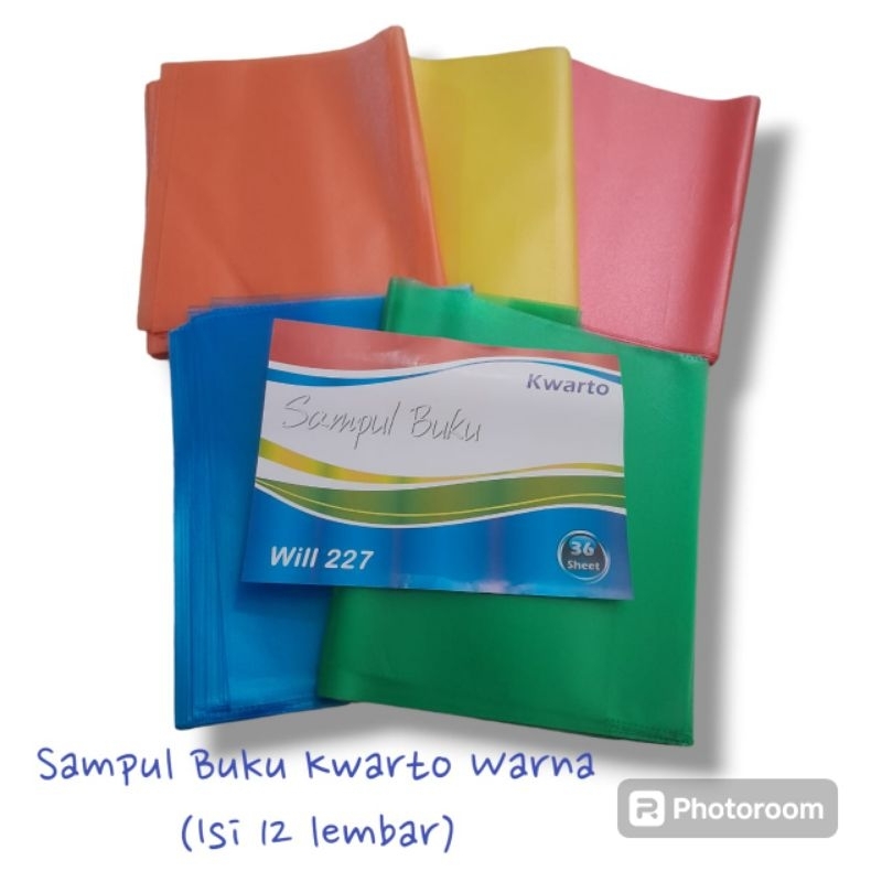 

Sampul Buku Plastik Warna Kwarto TRANSPARAN (Isi 12 lembar)