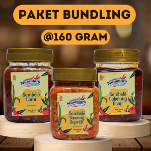 

Paket Promo Sambal Bawang Cumi Cakalang Promo Pedas Gurih Nikmat Halal 160 Gram