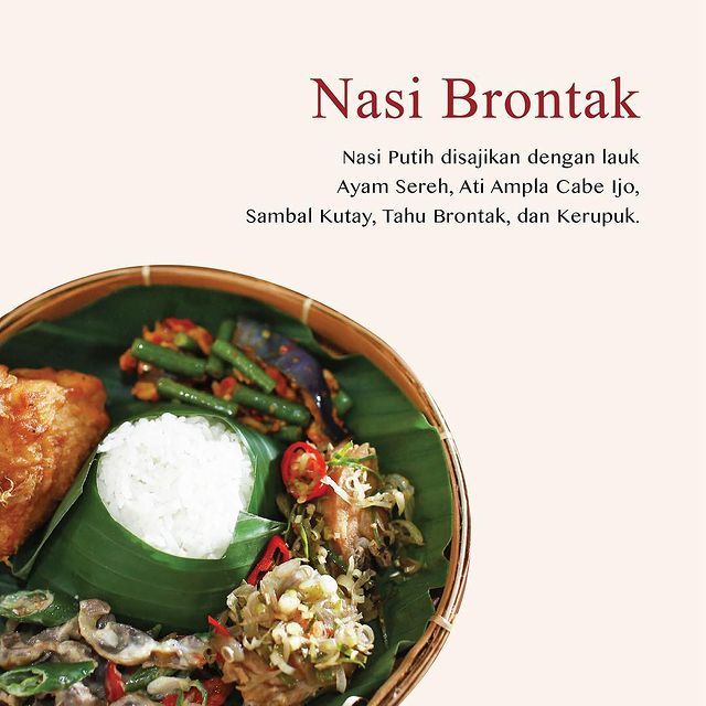 

Nasi Box Catering Menu Nasi Brontak