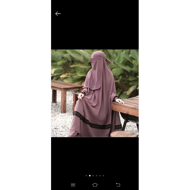 preloved zauhara 1set