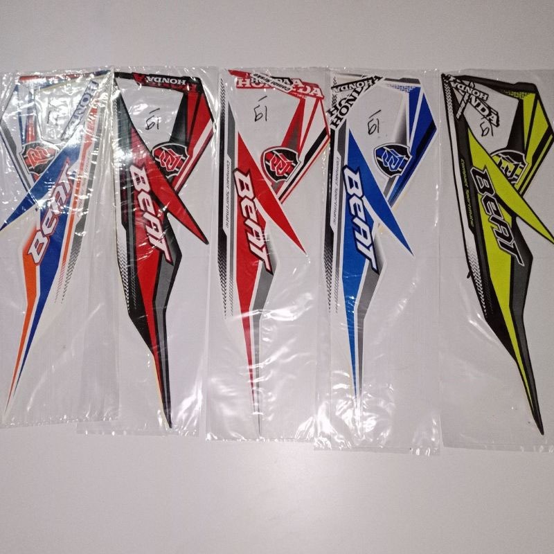 Stiker Striping Honda Beat New 2019 - List Stiker Standar Beat New 2019 - Striping Standar Beat New 
