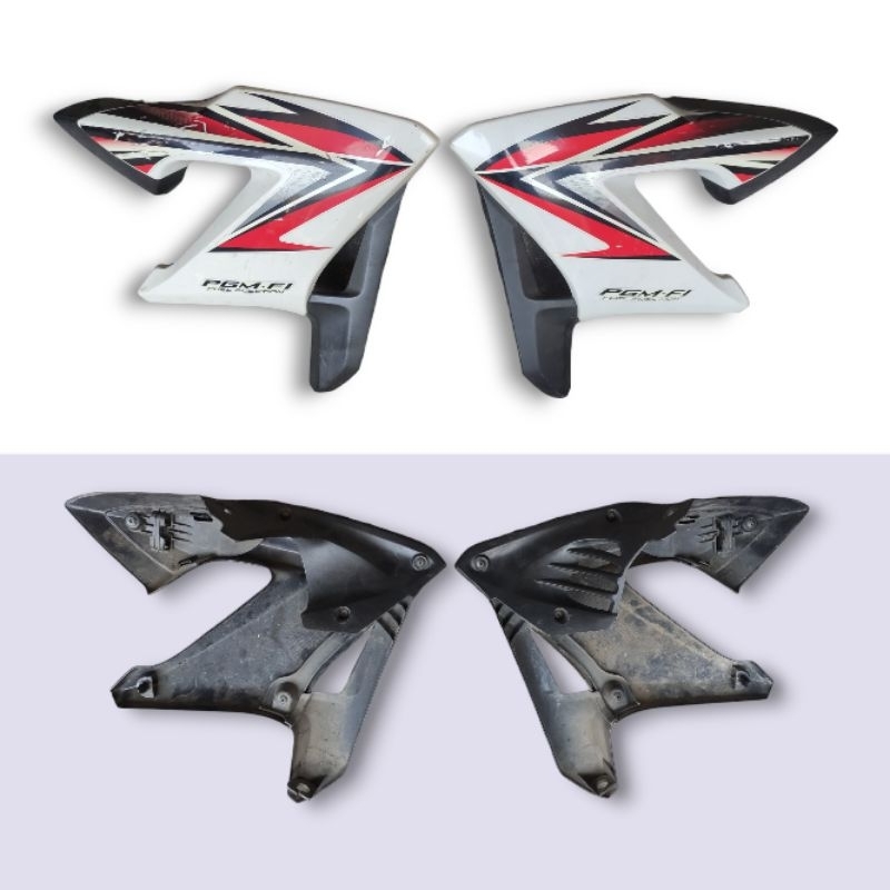 Shraud Cover Sayap Kupingan Tangki Kanan Kiri Luar Dalam Honda CB 150R Old Lama StreetFire 2013 2014