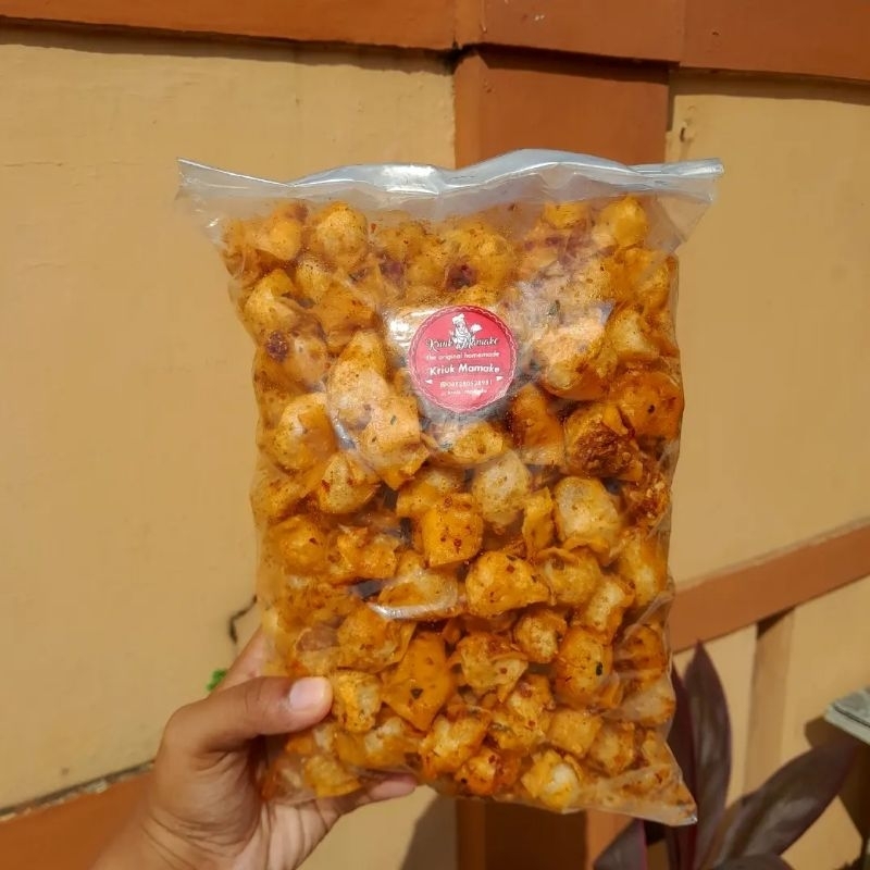 

Siomay kering ½kg kriukmamake pedes daun jeruk