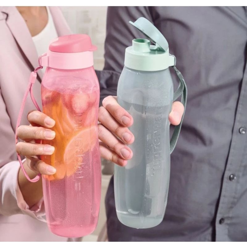 Tupperware eco bottle 1L lt ltr liter ecer 1pcs, eco botol 1L, eco 1L botol minum 1L