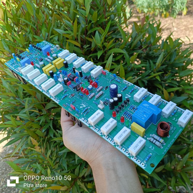 Kit Driver power amplifier MX14000 class H super Balap tenaga Badak 3U 35cm by Bandar power