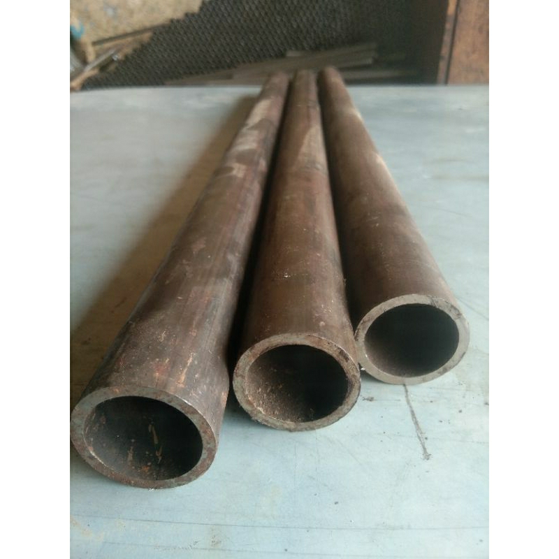 Pipa Besi Seamless Od 33 mm Id 27 mm Panjang 60 cm