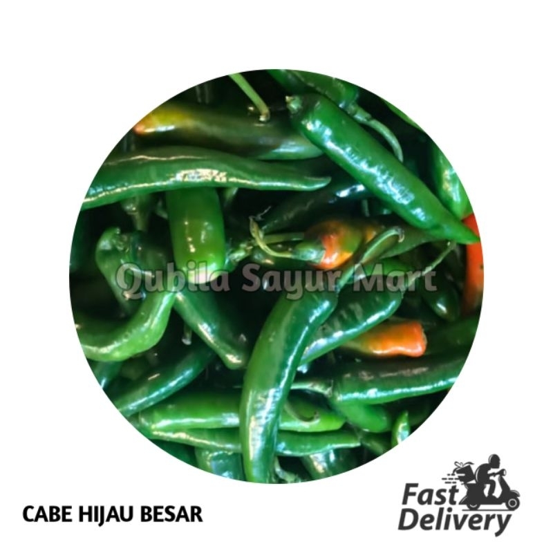 

CABE HIJAU BESAR KIRIM INSTAN - QUBILA SAYUR MART