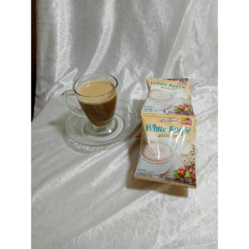 

Kopi Luak White Coffe Original 10 Saset x 20g