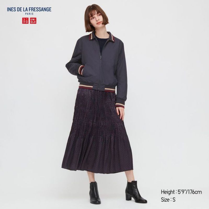 UNIQLO INES DE LA FRESSANGE POLKADOT SKIRT