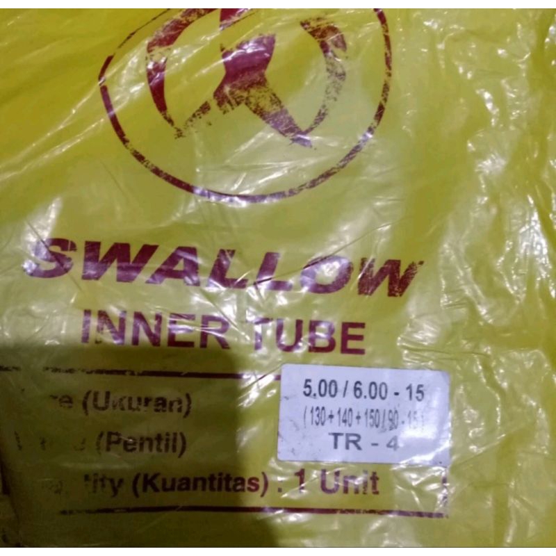 Ban Dalam Motor Ring 15 Ukuran 500/600-15 130 140 150 90-15