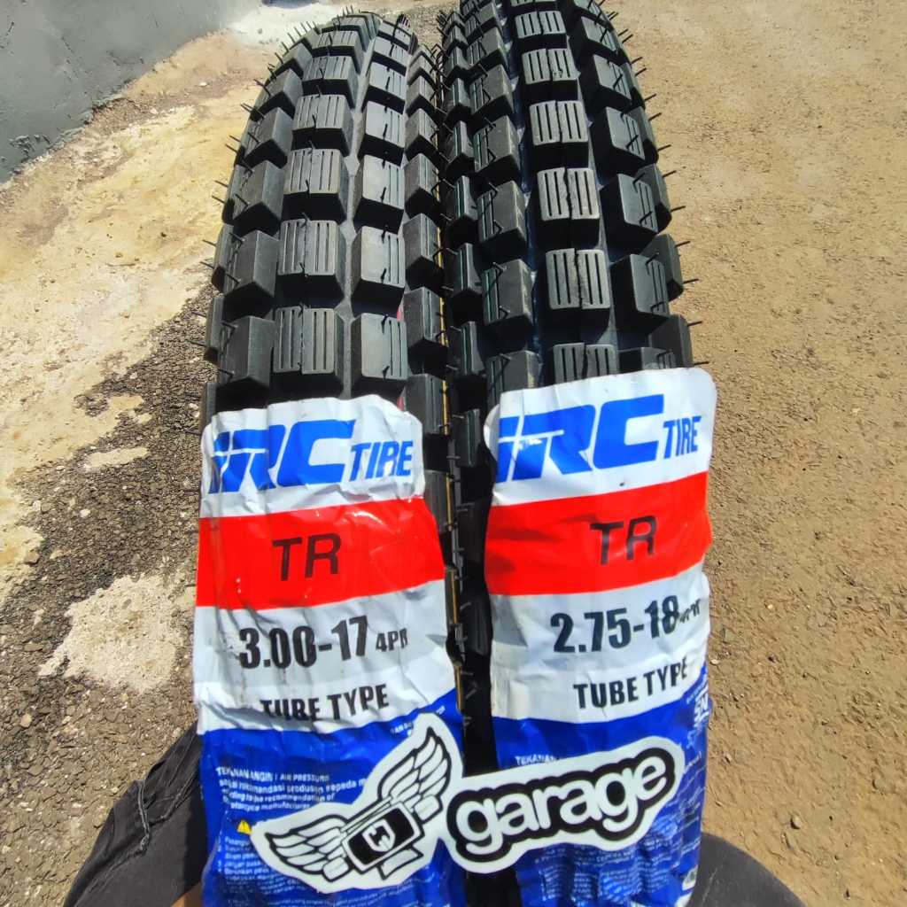 Ban luar IRC HONDA WIN 1SET Depan 18 275 belakang 17 300 Trail IRC set Ban Tahu win 100 bagus tidak 