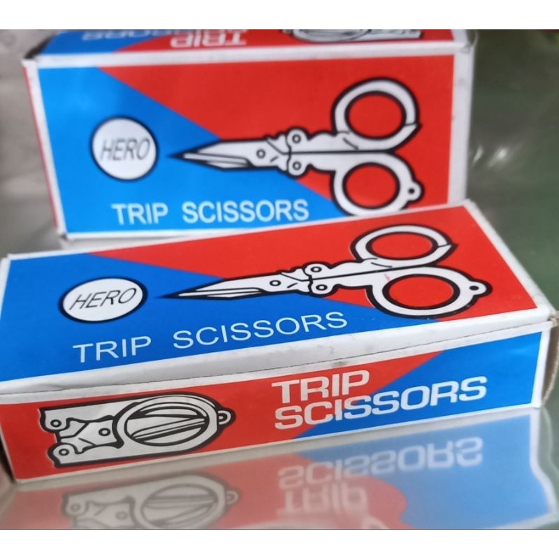 

Gunting Lipatbesi HERO TRIP SCISSORS 1box