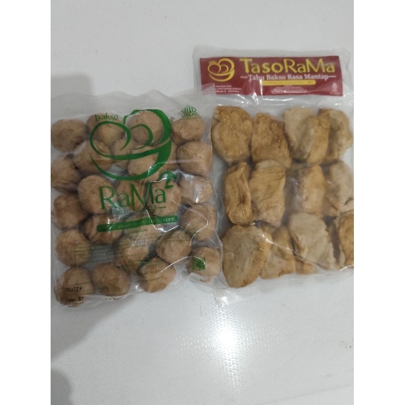 

Paket bakso dan tahu bakso Rama