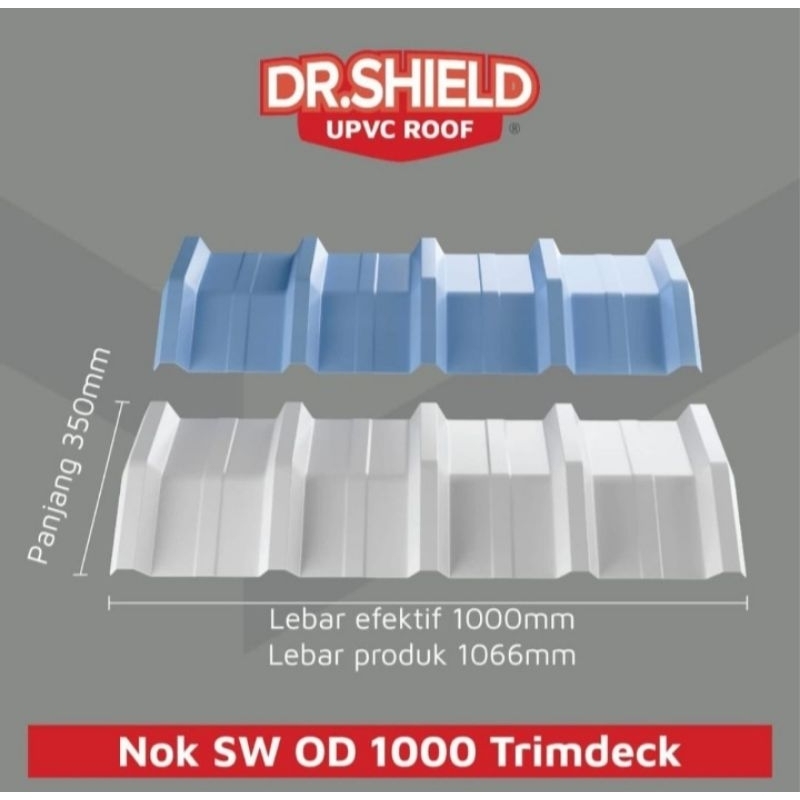 Nok UPVC singlewall OD 1000 Dr Shield/ Nok Dr Shield single layer OD 1000