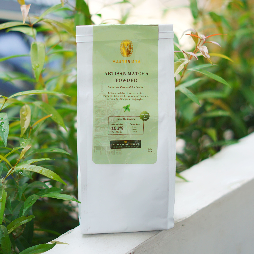 

Masterista Bubuk Minuman Artisan Pure Matcha Powder 500gr