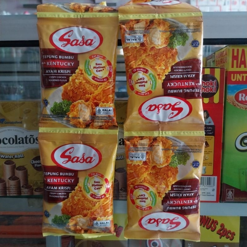 

Sasa tepung bumbu crispy 75gr isi 10sachet