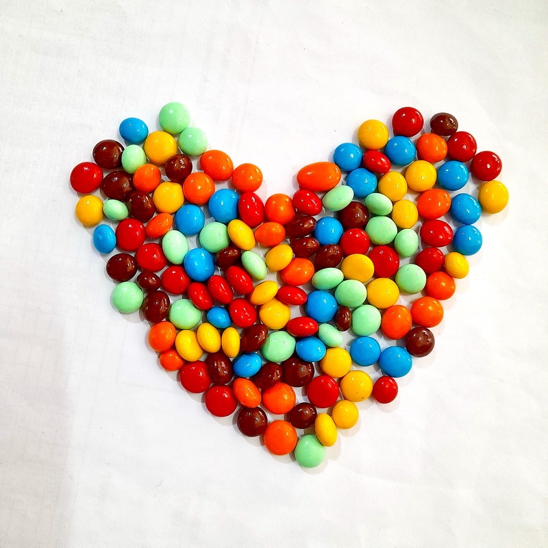 

Rainbow Chocolate Chips Warna 1Kg