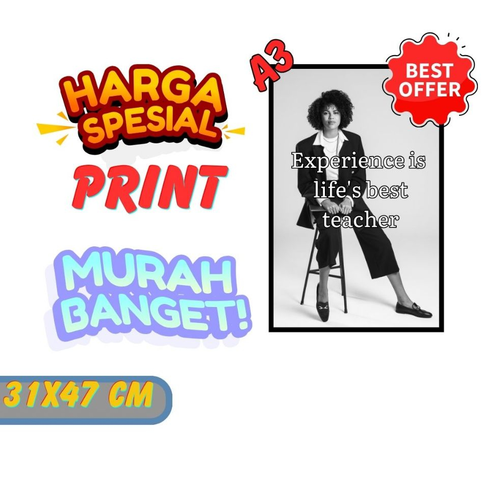 

Print Cetak A3+ MURAH | | 1 Sisi / 2 Sisi