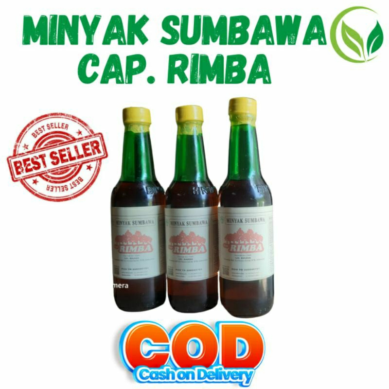 Minyak sumbawa cap. Rimba ukuran jumbo