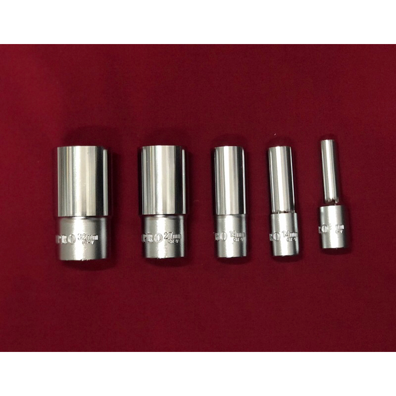 MATA KUNCI SOK PANJANG WIPRO 6PT DEEP SOCKET CHROME WIPRO