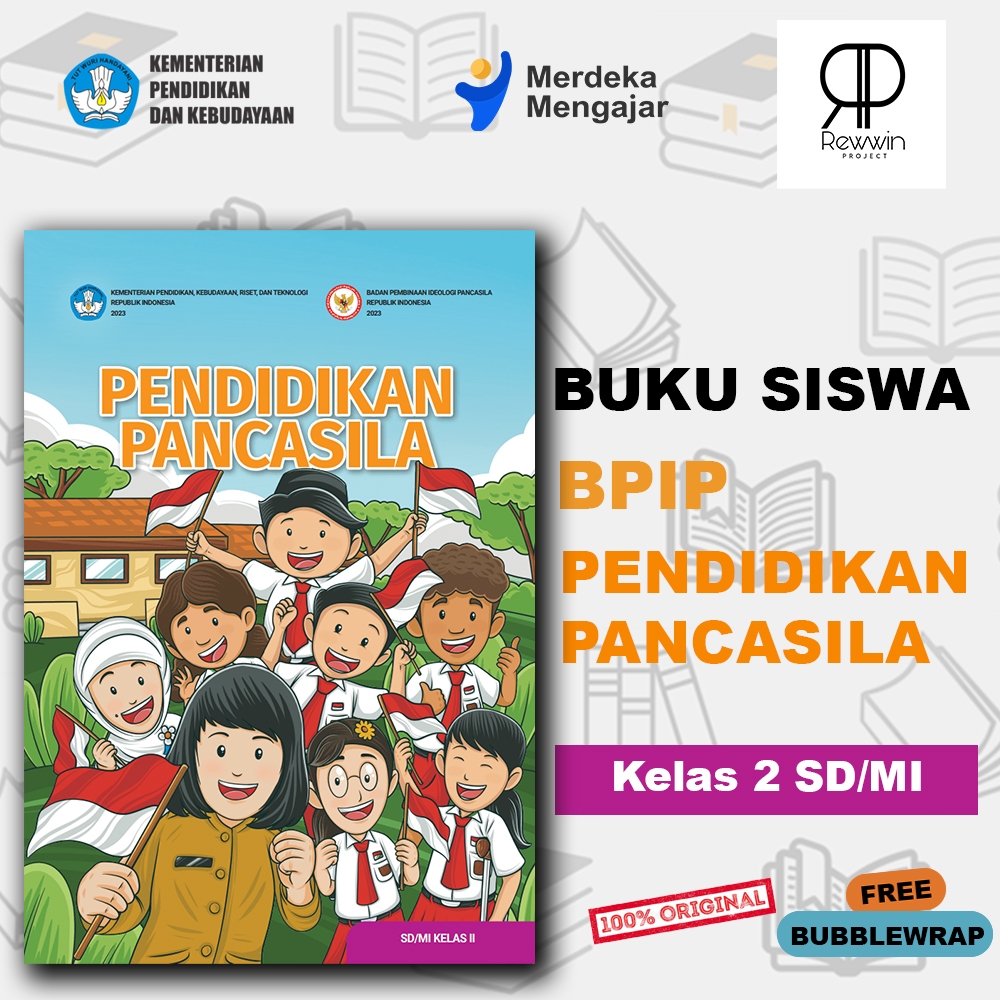 Buku PENDIDIKAN PANCASILA - PPKN - Kelas 2 SD Kurikulum Merdeka