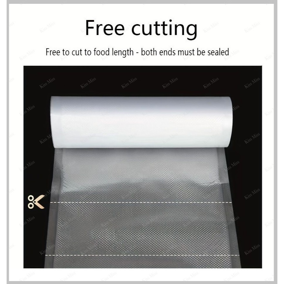 

RB ROLL 20x500 - Plastik Vacuum Roll Embossed / Vakum Sealer / Vacum / Refill / Plastik Makanan /