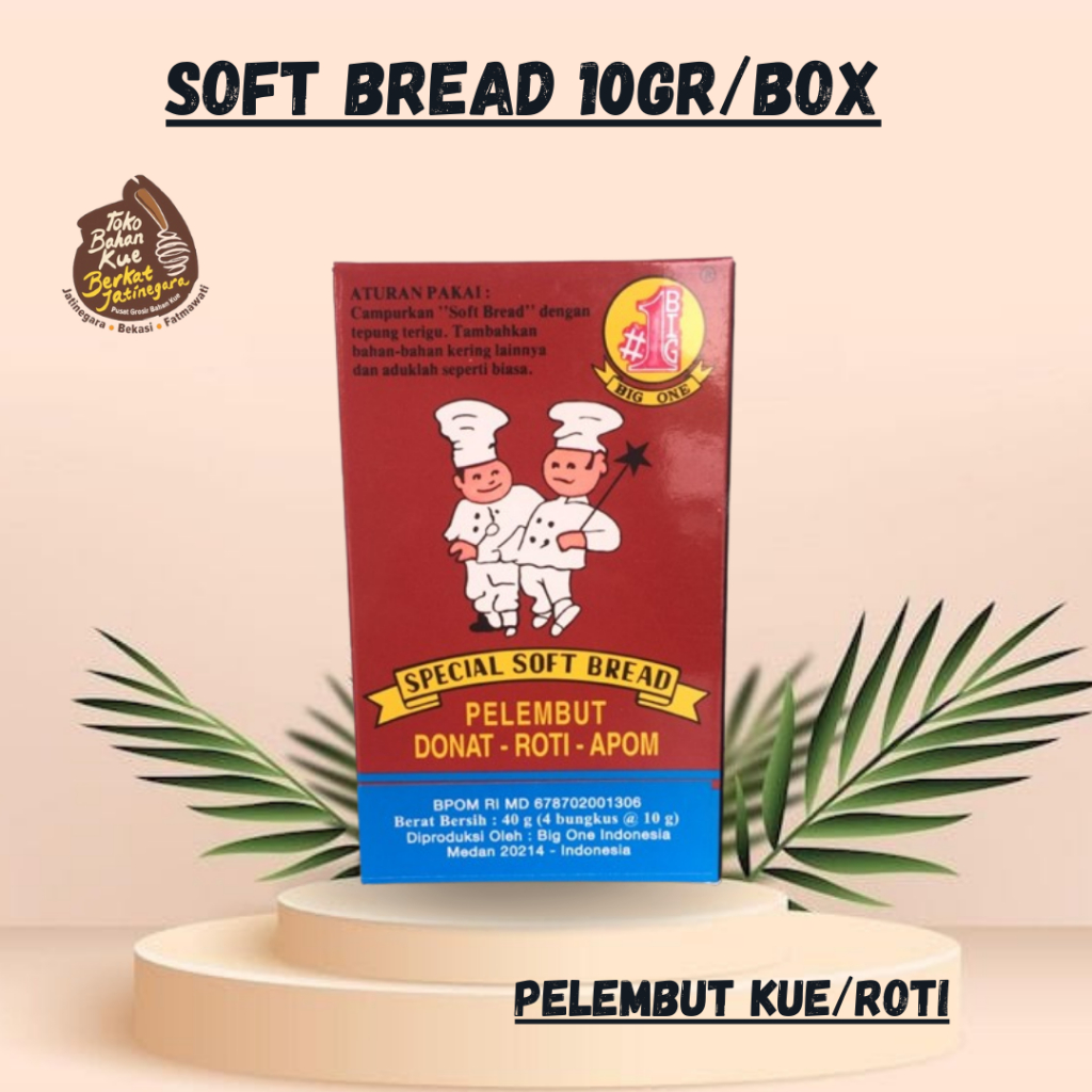 

SOFT BREAD RAGI ROTI / BAHAN PENGEMBANG ROTI / BOX