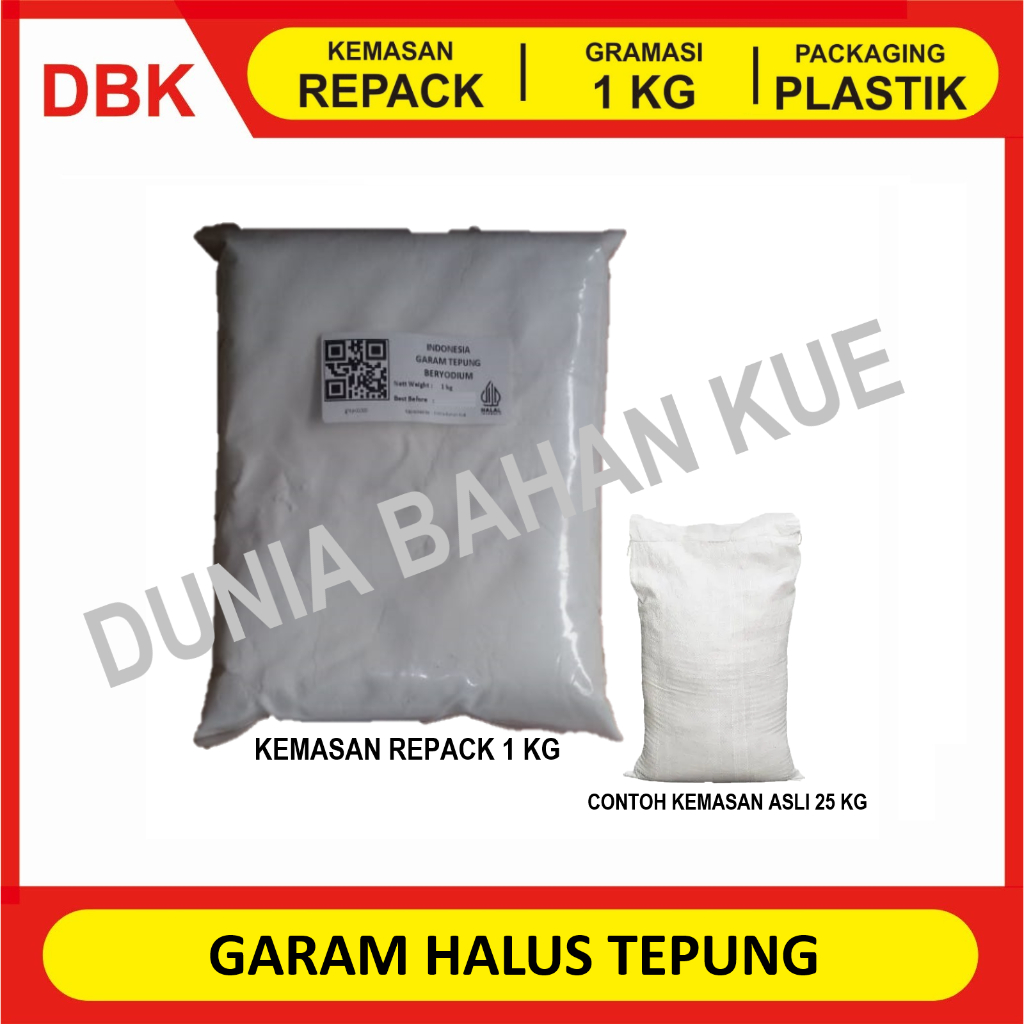 

GARAM TEPUNG REFINA - 1 KG