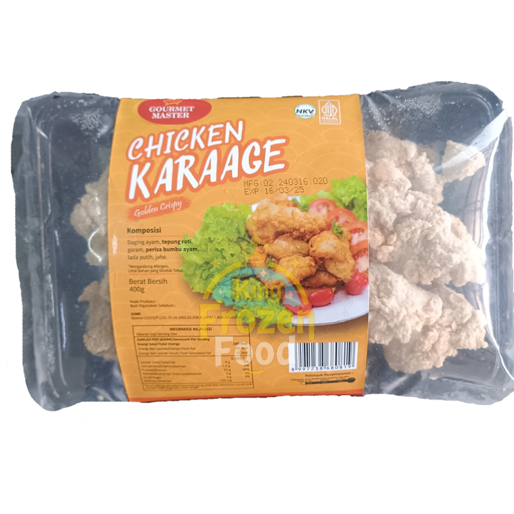 

Gourmet Master Chicken Karaage 400G