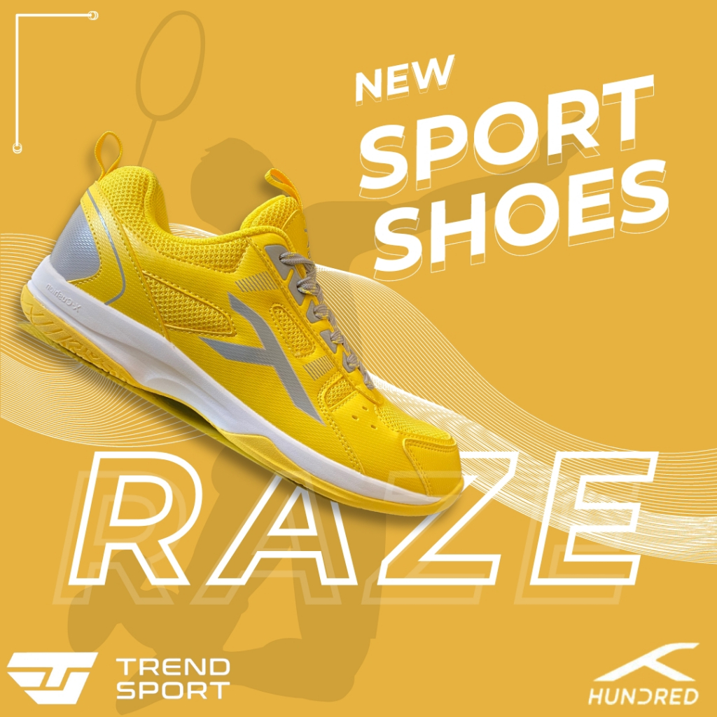 SEPATU BADMINTON HUNDRED RAZE SERIES