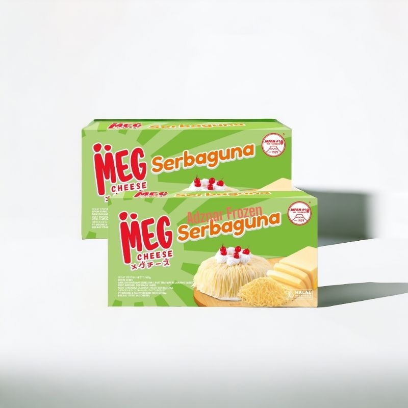 

Meg keju serbaguna 160gr / keju cheddar