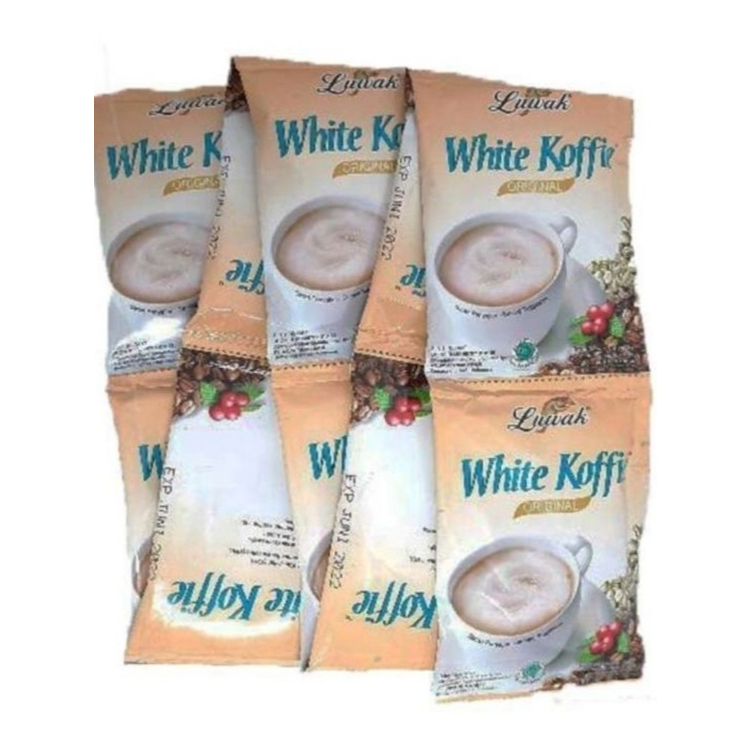 

KOPI LUWAK WHITE COFFEE 10 SACHETS