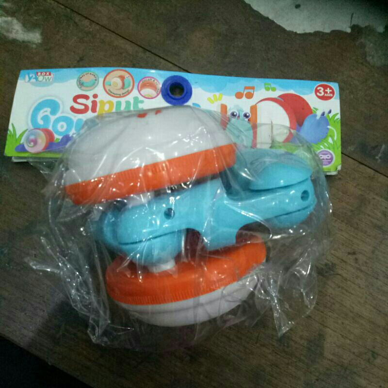 mainan siput goyang tarik