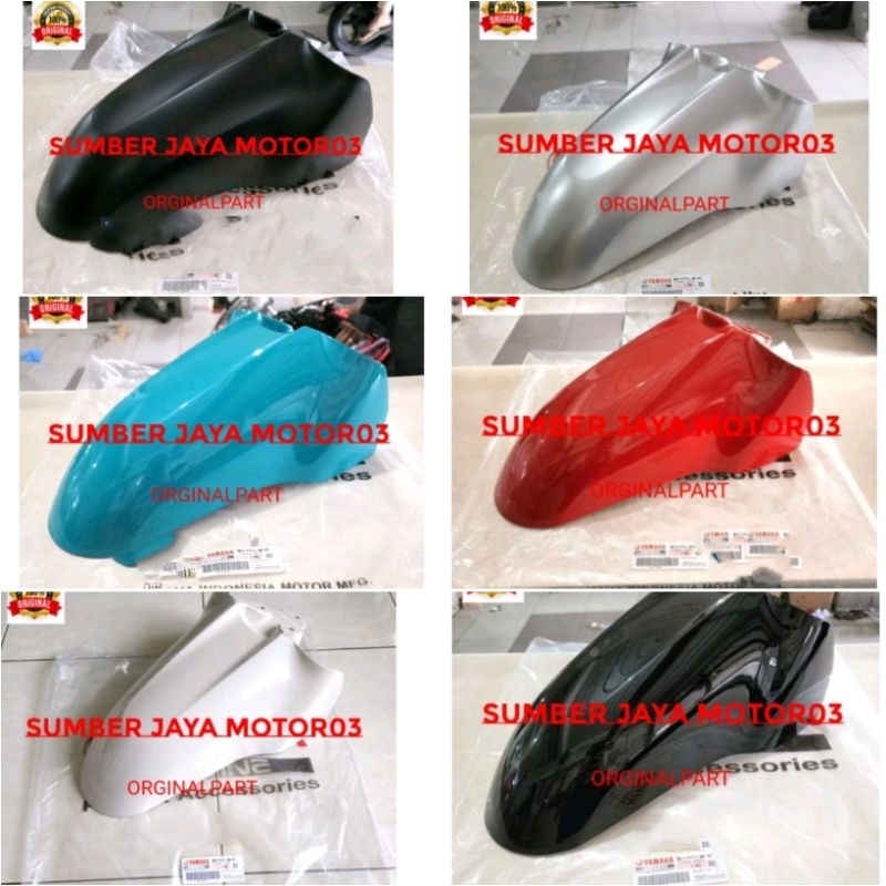 SPAKBOR DEPAN FAZZIO FAZIO ASLI YAMAHA BEJ