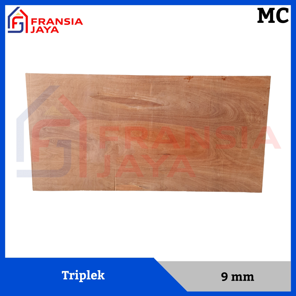 Triplex Triplek Plywood 9 mm MC Meranti Campur