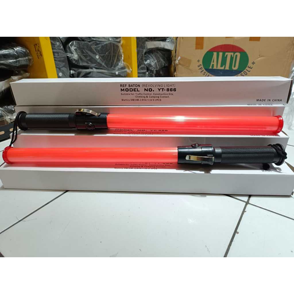 Lampu Lalin Besar/Traffic Light Ref Baton/Tongkat lalin Parkir