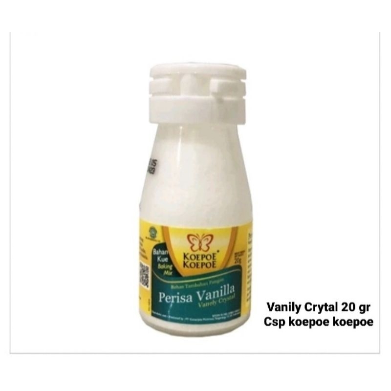 

Vanily Crystal koepoe koepoe 20 gr