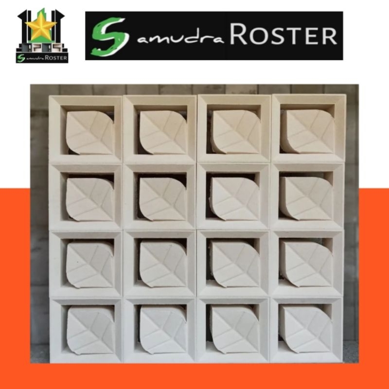 Roster / Roster beton / Roster minimalis / Roster daun